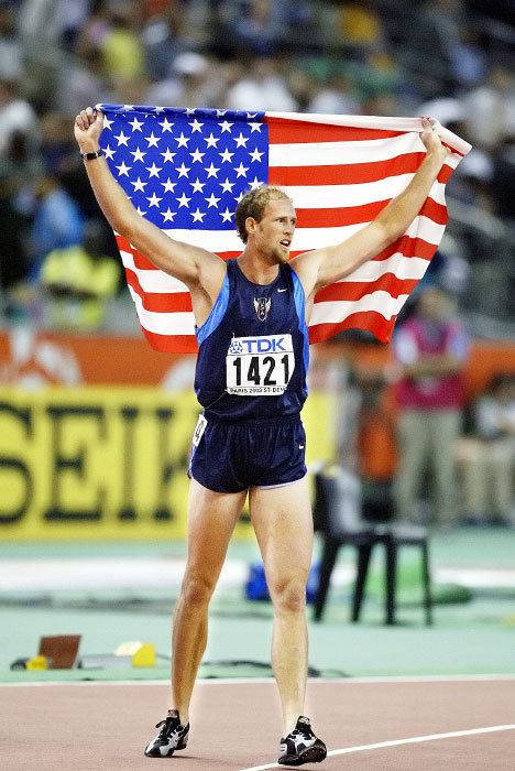 Tom Pappas 2003 IAAF World Championships Victory BobRosatoSports