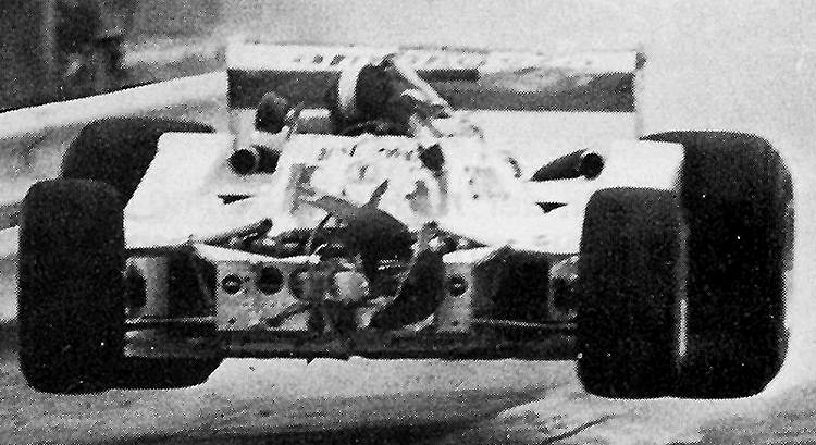Tom Pryce at the '77 South African GP - moments before his untimely death