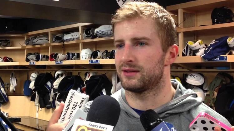 Tom Pyatt Lightning39s Tom Pyatt On Scoring His First Goal In Bolts 4