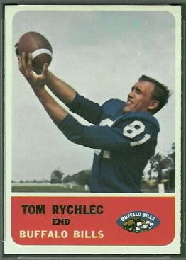 Tom Rychlec Tom Rychlec 1962 Fleer 15 Vintage Football Card Gallery
