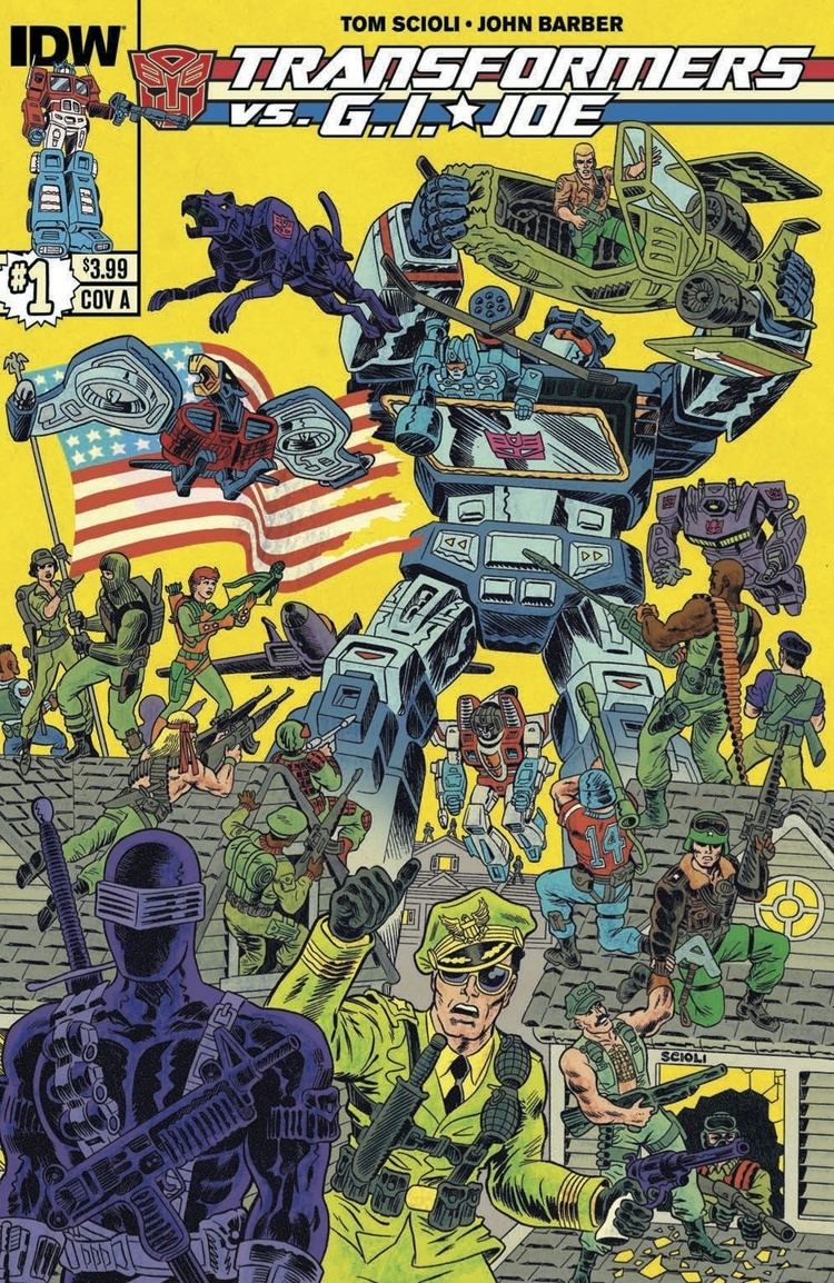 Tom Scioli Tom Scioli and the Scale and Appeal of IDW39s Transformers