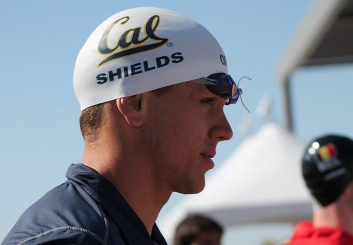 Tom Shields Tom Shields Downs Michael Phelps Ryan Lochte in 100 Fly