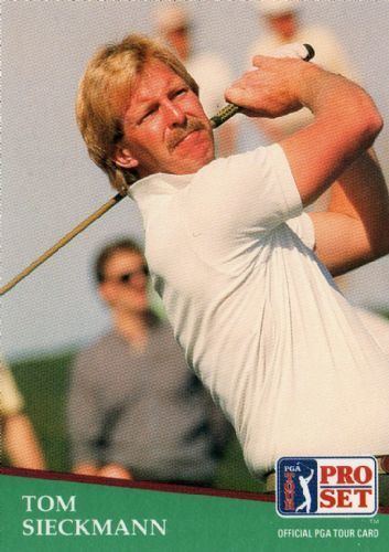 Tom Sieckmann TOM SIECKMANN 188 Proset 1991 PGA Tour Golf Trading Card
