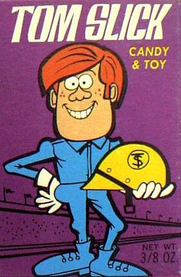 Tom Slick (TV series) Tick Tock Toys Character Candy Boxes