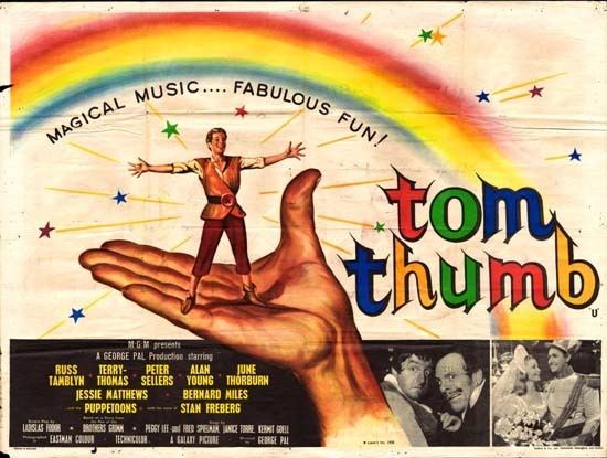 Tom Thumb (film) Tom Thumb original film poster Movie Poster Studio 599