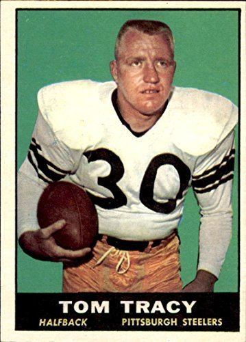 Tom Tracy Amazoncom Football NFL 1961 Topps 106 Tom Tracy EXNM Steelers
