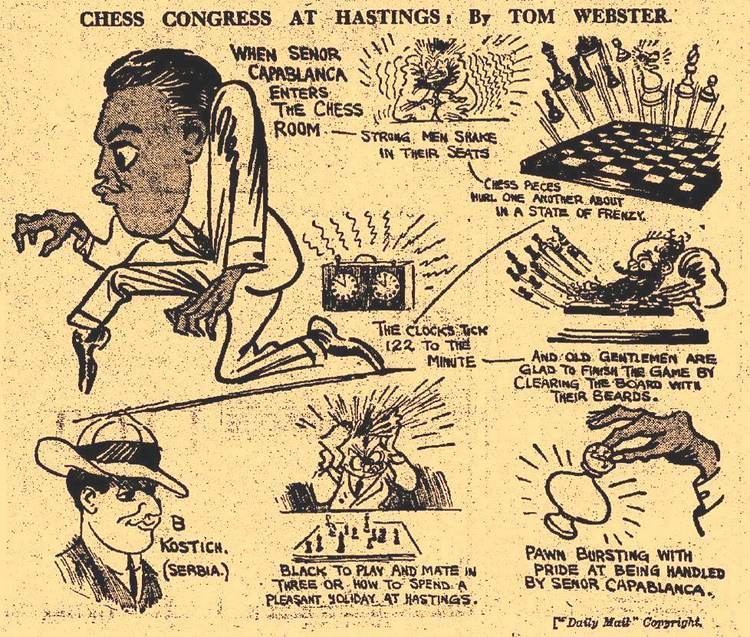 Tom Webster (cartoonist) Chess Cartoons by Tom Webster Edward Winter