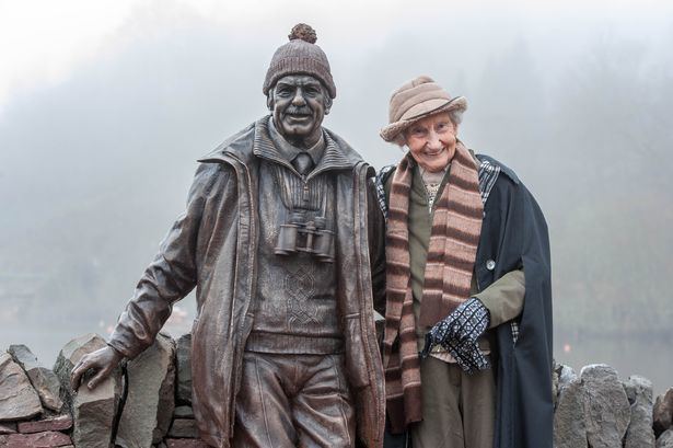 Tom Weir Bronze sculpture of Scots broadcaster Tom Weir unveiled at