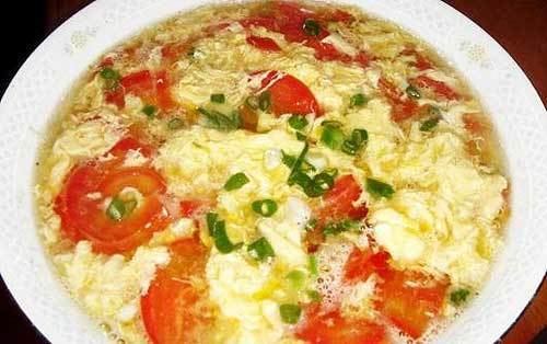 Tomato and egg soup and Egg Soup