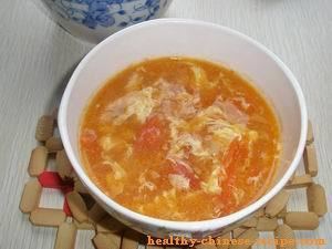 Tomato and egg soup wwwhealthychineserecipecomimagestomatoeggs