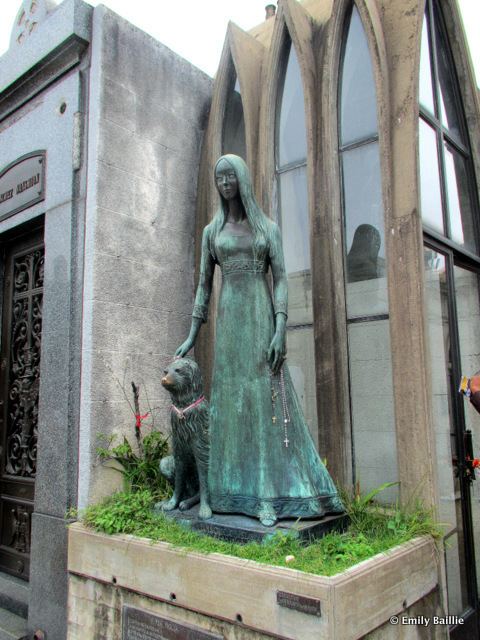 Tomb of Liliana Crociati de Szaszak 10 Tombs to Visit in Buenos Aires39 Recoleta Cemetery Untapped Cities