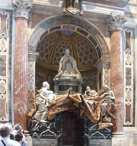 Tomb of Pope Alexander VII Images of the Tomb of Alexander VII St Peter39s by Bernini