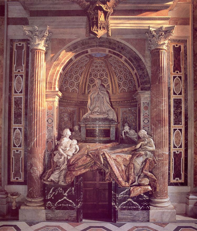 Tomb of Pope Alexander VII Tomb of Pope Alexander VII 1671 1678 Gian Lorenzo Bernini