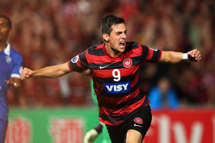 Tomi Juric Tomi Juric celebrates a goal for Western Sydney Wanderers