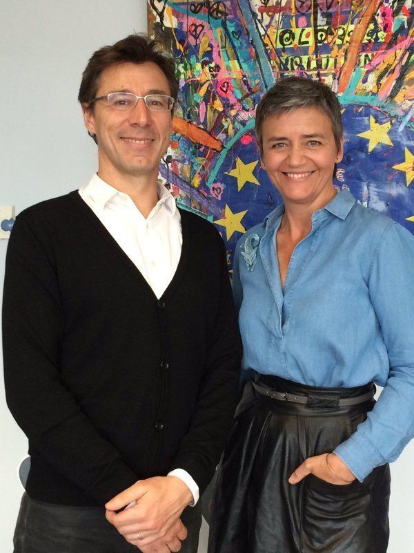Tommaso Valletti Margrethe Vestager on Twitter Happy to welcome our new chief