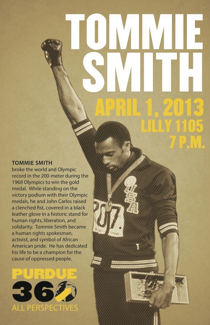 Tommie Smith Tommie smith auf Pinterest Emanzipierung der Schwarzen