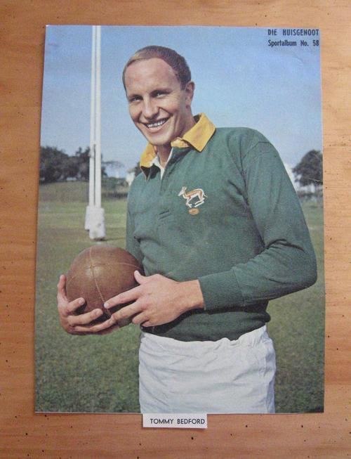 Tommy Bedford Rugby TOMMY BEDFORD former Springbok rugby player original