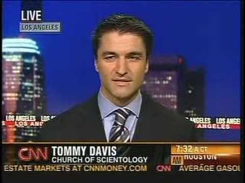 Tommy Davis (Scientology) Scientologist Tommy Davis CNN interview YouTube
