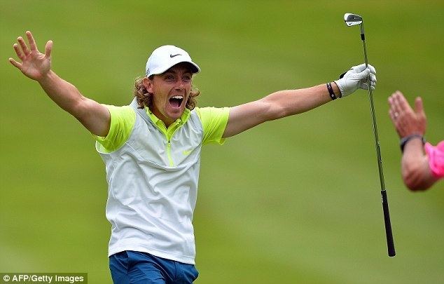 Tommy Fleetwood Tommy Fleetwood and Miguel Angel Jimenez turn on the style