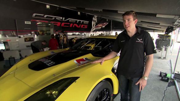 Tommy Milner VIDEO Tommy Milner Shows Off His No4 Corvette C7R Corvette