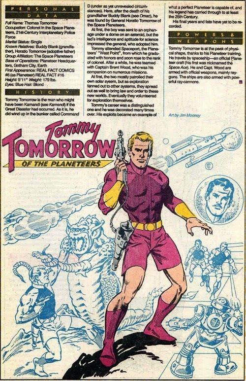Tommy Tomorrow Siskoid39s Blog of Geekery Who39s Tommy Tomorrow