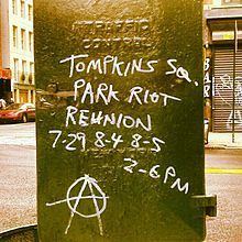 Tompkins Square Park riot (1988) httpsuploadwikimediaorgwikipediacommonsthu