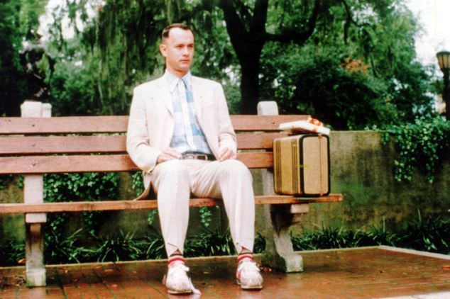 Toms Photo Finish movie scenes Started walking Tom Hanks in a scene from the film 1994 Forrest Gump