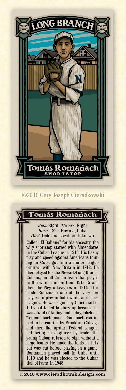 Tomás Romañach The Infinite Baseball Card Set 212 Toms Romaach Afraid of being