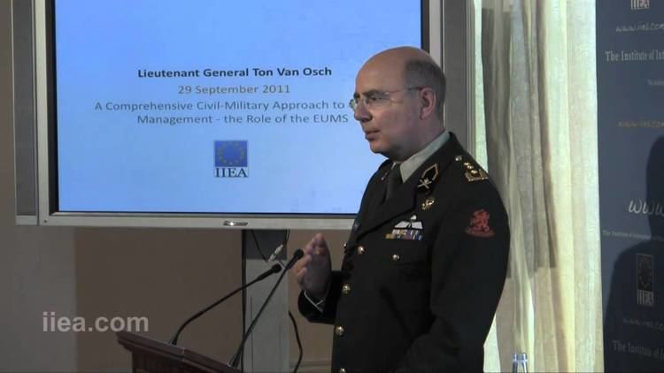 Ton van Osch Lieutenant General Ton Van Osch on A Comprehensive CivilMilitary