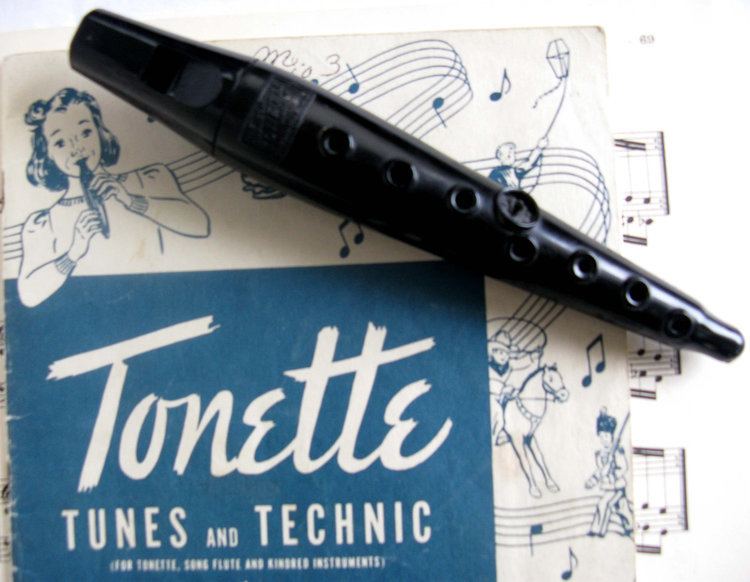 Tonette Musical instrument Tonette with book by Gollygollygolly on Etsy