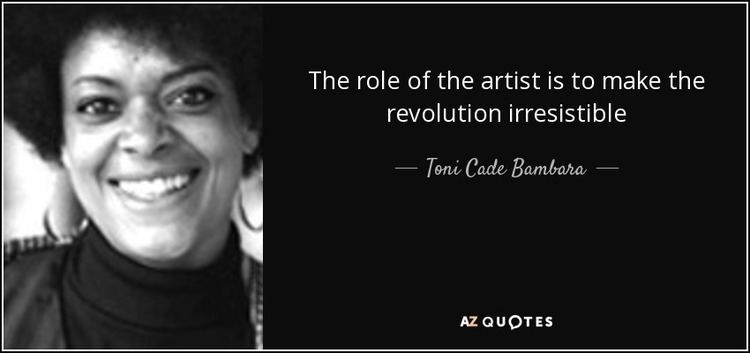 Toni Cade Bambara TOP 25 QUOTES BY TONI CADE BAMBARA AZ Quotes