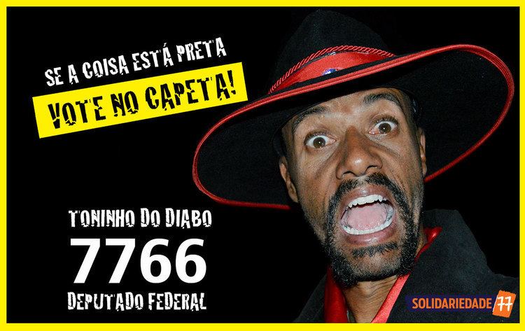 Toninho do Diabo VOTE NO CAPETA TONINHO DO DIABO 7766 FEDERAL