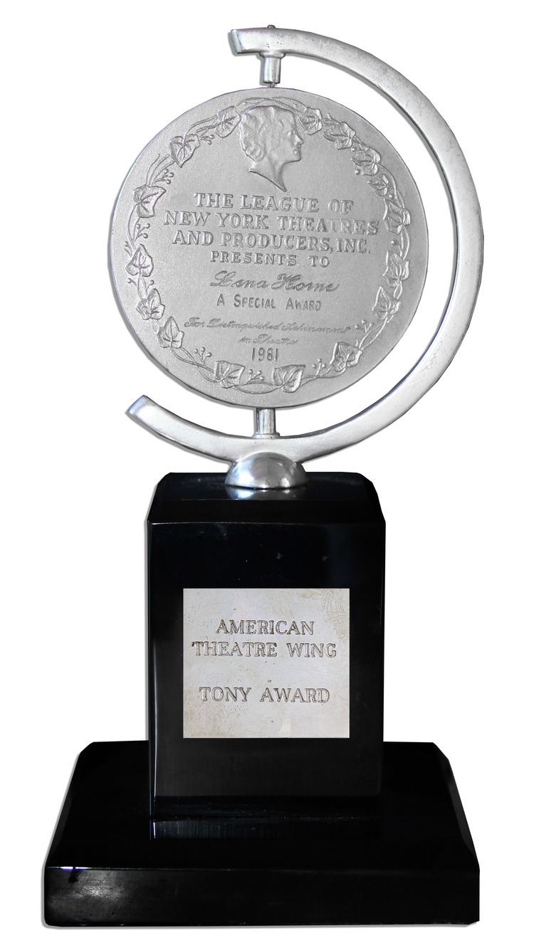 Tony Award Tony Award for Sale Movie Memorabilia Theater Memorablia