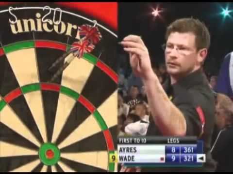 Tony Ayres (darts player) Tony Ayres Vs James Wade Highlights UK Open 2010 YouTube