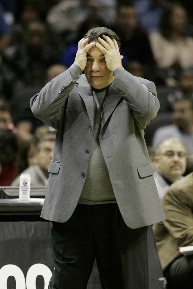 Tony Barone Photo Former Memphis Grizzlies coach Tony Barone reacts