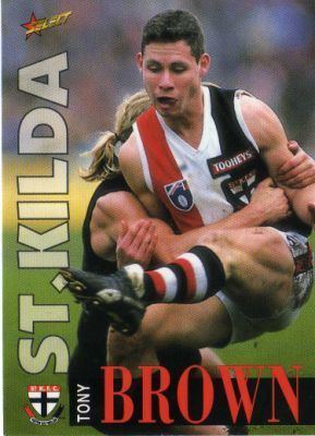 Tony Brown (Australian rules footballer) ST KILDA Tony Brown 178 SELECT 1996 Australian Rules Football AFL