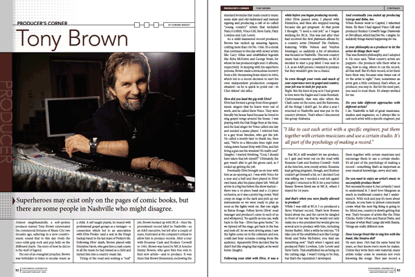 Tony Brown (record producer) An interview with legendary record producer Tony Brown