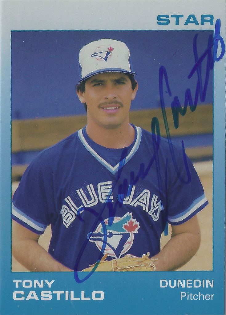 Tony Castillo (pitcher) 1988 The Star Co Tony Castillo 2 Pitcher Autograph Flickr