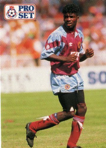 Tony Daley ASTON VILLA Tony Daley 12 PROSET 1991 1992 Football