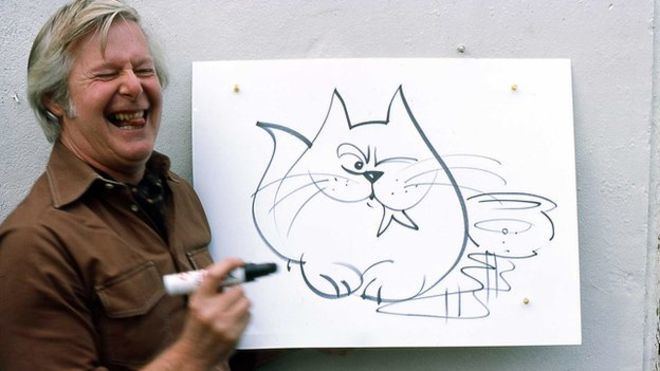 Tony Hart How Tony Hart was mourned twice on Twitter BBC News