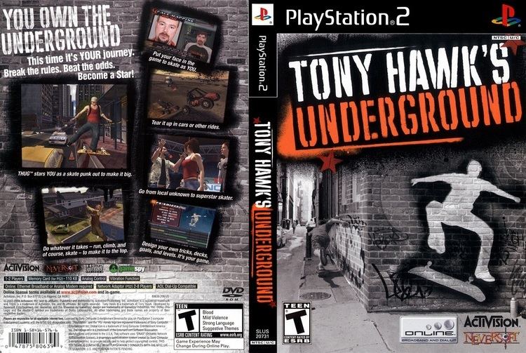 Tony Hawk's Underground Tony Hawk39s Underground 2 USA ISO lt PS2 ISOs Emuparadise