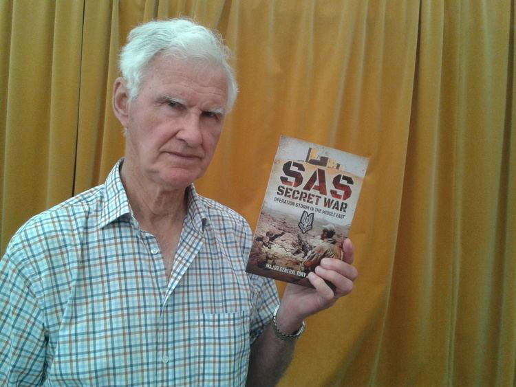Tony Jeapes Here is Tony Jeapes with his new book SAS Secret War This has