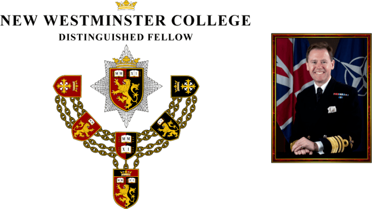 Tony Johnstone-Burt New Westminster College British Columbia Canada Vice Admiral