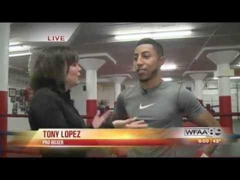 Tony Lopez (boxer) Boxer Tony Lopez on Good Morning Texas YouTube