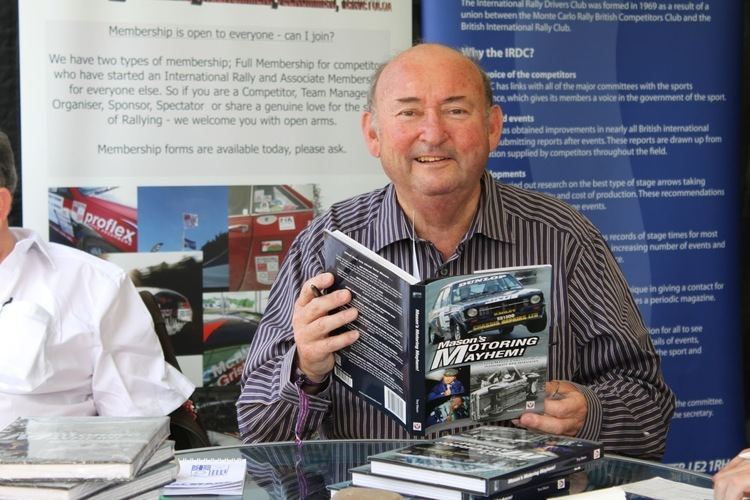 Tony Mason (co-driver) Veloce Publishing Automotive stuff TONY MASON BOOK SIGNS HIS NEW