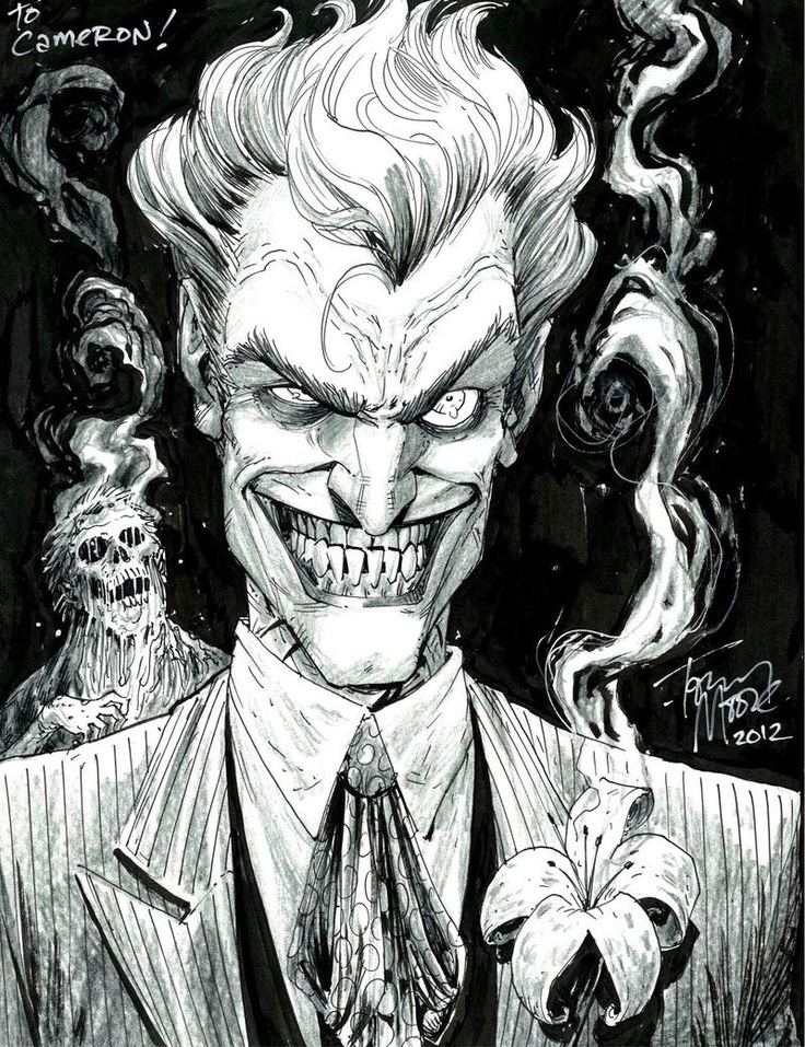 Tony Moore (artist) Joker Tony Moore Comic Art Tony Moore Pinterest