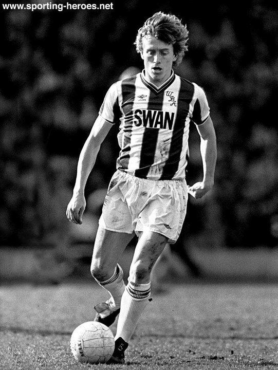Tony Morley Tony MORLEY League appearances West Bromwich Albion FC
