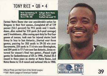 Tony Rice (American football) wwwtradingcarddbcomImagesCardsFootball14197