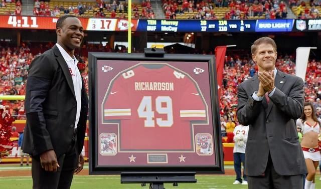 Tony Richardson (American football) Tony Richardson humbled to be added to Chiefs Ring of Honor The