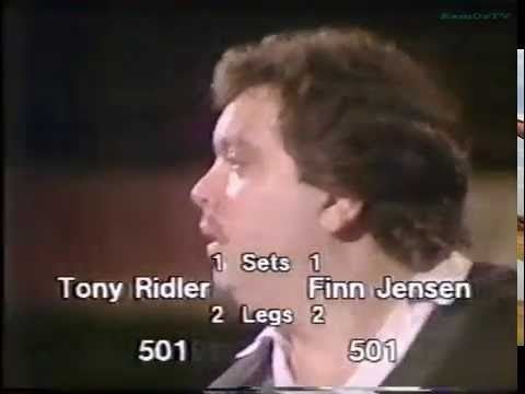 Tony Ridler Tony Ridler vs Finn Jensen 1983 World Darts Championship Round 1